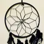 SATYAMANI Handmade Black Color Dream Catcher for He/Office/Shop (45 cm x 15 cm) (Pack of 2), 2 image