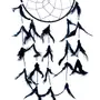 SATYAMANI Handmade Black Color Dream Catcher for Elements Energy Balancing in He/Office/Shop (60 cm x 20 cm), 2 image