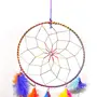 SATYAMANI Handmade Multi Color Dream Catcher for Elements Energy Balancing in He/Office/Shop (60 cm x 20 cm), 2 image