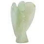 CRYSTAL'S ADVISOR Natural Green Aventurine(Big) Angel for Chakra Healing Color- Yellow (Pack of 1 Pc.), 3 image