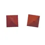 CRYSTAL'S ADVISOR Natural Red Jasper Pyramid 30 mm. for Vastu Correction Creativity Color- Red (Pack of 1 Pc.)