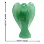CRYSTAL'S ADVISOR Natural Green Aventurine(Small) Angel for Chakra Healing Color- Green (Pack of 1 Pc.), 2 image