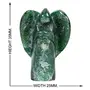 CRYSTAL'S ADVISOR Natural Natural Jade (Small) Angel for Chakra Healing Color- Green (Pack of 1 Pc.), 4 image