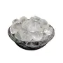 Crystal Cave Exports Himalayan Clear Quartz Crystal High Vibration 100 Gram Tumbles StoneReiki Charged Clear Quartz Reiki Chakra Healing Stone Gift for All