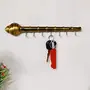 Kridaykraft Metal Gada Key Holder Decorative for Wall and Gift for Have House Warming Anniversaries Birthday Wedding Gifts Return Gifts Corporation Gifts & Indian Festivals.