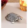 Kridaykraft Metal Turtle (Tortoise for Vastu Feng Sui) kachua Yantra for Good Luck Gift for Career and Luck Home Decoration