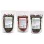 Jioo Organics Dry Brahmi Leaves | Dried Bhringraj Leaves | Dry Hibiscus Flower | Hair Care Combo | Pack of 3 (150g), 2 image