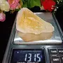 Natural Congo Citrine Crystal Point 131 Grams for Drawing in Wealth Prosperity and Abundance natural Congo citrine AAA grade, 3 image