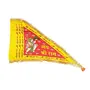Jioo Organics Hanuman Ji Jhanda | Bajrangbali Flag | Satin | Size: Small (20x22x32 Inch)