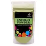 Jioo Organics Indigo Powder For Hair Natural Black Dye | Anti-Dandruff & Hair Growth | 100 g