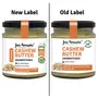 Jus Amazin Creamy Cashew Butter - Unsweetened (200g) | 21.2% Protein | Clean Nutrition | Single Ingredient - 100% Cashewnuts | Zero Additives | Vegan & Dairy-Free, 3 image