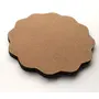 IVEI DIY MDF Circle and Scallop Shaped Coasters - (Set of 12)- for Craft/Activity/Decoupage/ting/Resin Work (Scallop Shaped), 4 image