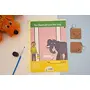 IVEI Panchatantra Story Learning Book - Workbook and 2 DIY Keychains - Colouring Activity Worksheets - Creative Fun Activity and Education for - The Elephant and The Dog (Age 4 to 7 Years), 3 image