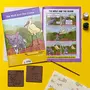 IVEI Panchatantra Story Learning Book - Workbook and 2 DIY Coasters - Colouring Activity Worksheets - Creative Fun Activity and Education for - The Wolf and The Crane (Age 4 to 7 Years), 5 image