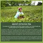 Octavius Indian Tea Collection | Pure Darjeeling Black Loose Leaf Tea 200 gms in Dark Handcrafted Cutwork wooden gift box - Darjeeling Black Tea | 100 Servings, 6 image