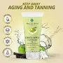 Teal & Terra De-tanning Anti-Aging Green Apple Nourishing Face Wash with Activated Charcoal, 3 image