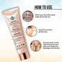 Daily Use Sun Screen with SPF 50+ | Water Resistant | All-in-One Foundation | Primer | Moisturizer | Sweat and Water Resistant | Face Care Cream |100% Natural | Paraben Free | 30ml, 3 image