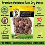 Tulunadu Flavours Raw Delicious Dry Dates Whole 1 KG | Sukha Khajur | Dry Fruits Healthy Snacks for Diet | No ed | Hygienically Packed, 2 image