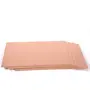 IVEI DIY Table Placemats Wood Sheet Craft -MDF Plain Rectangle Shaped Tablemats/Dining Mats Cutouts for ting Wooden Sheet Craft - Set of 6 for Decoupage MDF Plains Resin Art Work & Decoration, 3 image