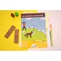 IVEI Panchatantra Story Learning Book - Workbook and 2 DIY Bookmarks - Colouring Activity Worksheets - Creative Fun Activity and Education for - The Shepherd and The Wolf (Age 4 to 7 Years), 3 image