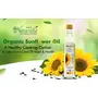 Farm Naturelle Organic Sunflower Oil (Sun Flower) | Virgin Cold Pressed (Kachi Ghani Oil) |Finest Certified Organic Cooking Oil- 1 Ltr, 4 image