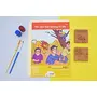 IVEI Panchatantra Story Learning Book - Workbook and 2 DIY magnets - Colouring Activity Worksheets - Creative Fun Activity and Education For - The Lion That Sprang To Life - Age 4 to 7 Years, 3 image