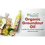 Farm Naturelle-Organic 1ltr Virgin Cold Pressed Kachi Ghani Ground Nut | Groundnut (Peanut/ Moongphali) Oil, 1 Ltr Oil, 4 image