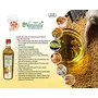 Farm Naturelle - Virgin Cold Pressed Yellow Mustared Seed Cooking Oil ( FSSAI Certified| Additives free | True cold pressed) -500ml in Glass Bottle, 3 image