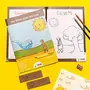 IVEI Panchatantra Story Learning Book - Workbook and 2 DIY Bookmarks - Colouring Activity Worksheets - Creative Fun Activity and Education for - The Wind and The Sun (Age 4 to 7 Years), 5 image