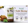 Farm Naturelle-Vana Tulsi Flower Wild Forest (Jungle) Honey | Unpasteurized Unfiltered, Nectar from Flowers of Tulsi | Lab Tested Honey Glass Bottle-1000g+150gm Extra and, 4 image