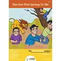 IVEI Panchatantra Story Learning Book - Workbook and 2 DIY magnets - Colouring Activity Worksheets - Creative Fun Activity and Education For - The Lion That Sprang To Life - Age 4 to 7 Years