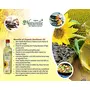 Farm Naturelle Organic Sunflower Oil (Sun Flower) | Virgin Cold Pressed (Kachi Ghani Oil) |Finest Certified Organic Cooking Oil- 1 Ltr, 3 image