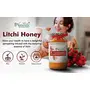 Farm Naturelle The Finest 100% Pure Raw Natural Unprocessed Litchi Flower Honey850 GMS- Glass Bottle, 6 image
