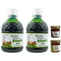 Farm Naturelle (Farm Natural Produce) Slim Fit Juice 400Ml 1+1 Free ( Pack of 2) Slimming and Free Honey 55g x 2
