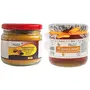 Farm Naturelle-Pure n Mountain Turmeric (Curcumin) with Black Pepper (Peperine) Powder -150 GMS with Raw Jungle Honey 450 GMS