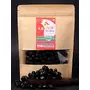 Leeve Dry Fruits Brand Premium Organic Fresh Without Suger Natural unsweetened Dried Black Blackberry Berry 400 gm Pouch, 3 image