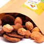 Leeve Dry Fruits Brand Fresh Dried Afghani Fig Sukha Anjeer & Jardaloo Anjira & Apricot Anjir Anjeera Angeer athipalam Big size low Offer Price Healthy Snack 200 gm Combo Pack, 4 image