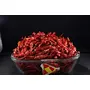 Leeve Spices Fresh Whole bedki Bedgi Mirchi Chillies Dried Red Spicy Chilli 400 gm, 5 image