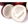 Leeve Brand Fresh Dry Whole Coconut Nariyal Halves Copra 200g, 5 image