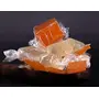 Leeve Brand Meetha Mango Bar Papad & Dry Litchi Cubes Real Dried Combo Pack Slice Bar 200gm, 4 image