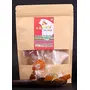 Leeve Brand Meetha Mango Bar Papad & Dry Litchi Cubes Real Dried Combo Pack Slice Bar 200gm, 3 image