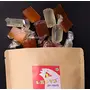 Leeve Brand Meetha Mango Bar Papad & Dry Litchi Cubes Real Dried Combo Pack Slice Bar 200gm, 5 image