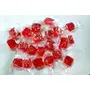 Leeve Brand Khatta Meetha Strawberry Bar Papad Dry Strawberry Cubes Real Dried Strawberry Slice Bar 900gm, 5 image