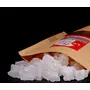 Leeve Brand Best Rock Ston Sugar Primium Cristal Khada Kadisakhar Misri Mishri Crystal Sweet Candy 400 gram Pouch, 5 image