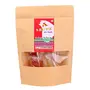Leeve Brand Meetha Mango Bar Papad & Dry Litchi Cubes Real Dried Combo Pack Slice Bar 400gm