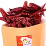 Leeve Brand Spices Sabut Lal Mirch whole Dried Red Nandurbar marcha Spicy Chilli 800g, 6 image