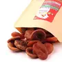 Leeve Dry Fruits Brand Fresh Dried Afghani Fig Sukha Anjeer & Turky Apricot Anjira & Seedless Apricot Anjir Anjeera Angeer athipalam Big size low Offer Price Healthy Snack 400 gm Combo Pack, 5 image