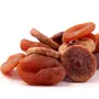 Leeve Dry Fruits Brand Fresh Dried Afghani Fig Sukha Anjeer & Turky Apricot Anjira & Seedless Apricot Anjir Anjeera Angeer athipalam Big size low Offer Price Healthy Snack 400 gm Combo Pack, 4 image