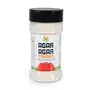 NatureVit Agar Agar Powder 100g [Vegetarian Gelatin Alternative | Plant-Based Product | Perfect for Making Jelly]
