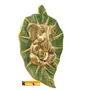 Prince Home Decor & Gifts Wall Hanging Ganesh on Leaf with Meenakari Work Decorative Showpiece, 2 image